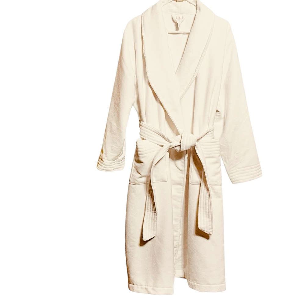 Auden Cream Terry Robe Women’s XL NWOT - Picture 2 of 7